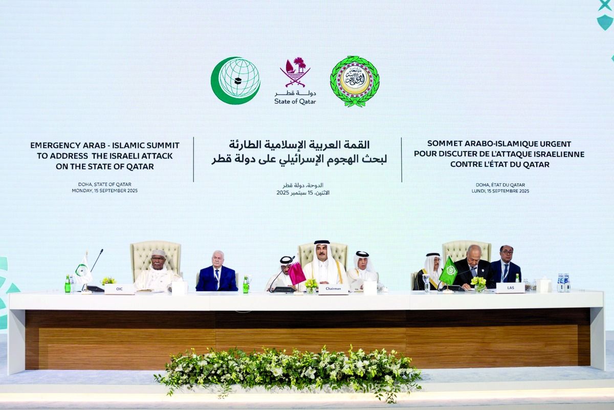 سموه عبر منصة «إكس»: القمة رسالة واضحة في وجه إرهاب الدولة الإسرائيلي بحق المنطقة