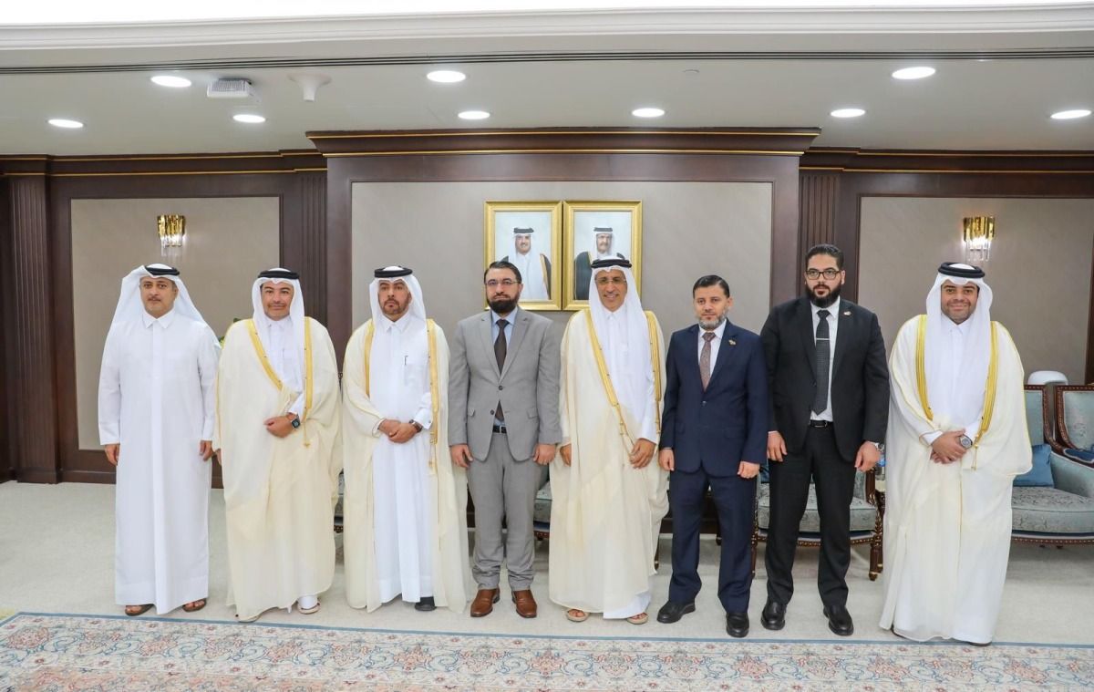 رئيس المجلس الأعلى للقضاء يجتمع مع وزير العدل السوري