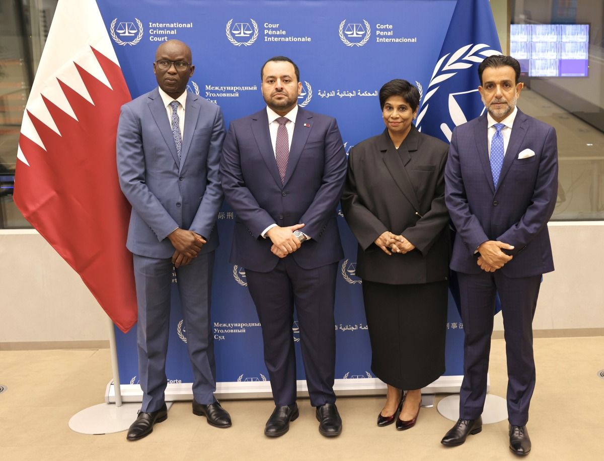 وزير الدولة بوزارة الخارجية يجتمع مع نائبة المدعي العام للمحكمة الجنائية الدولية