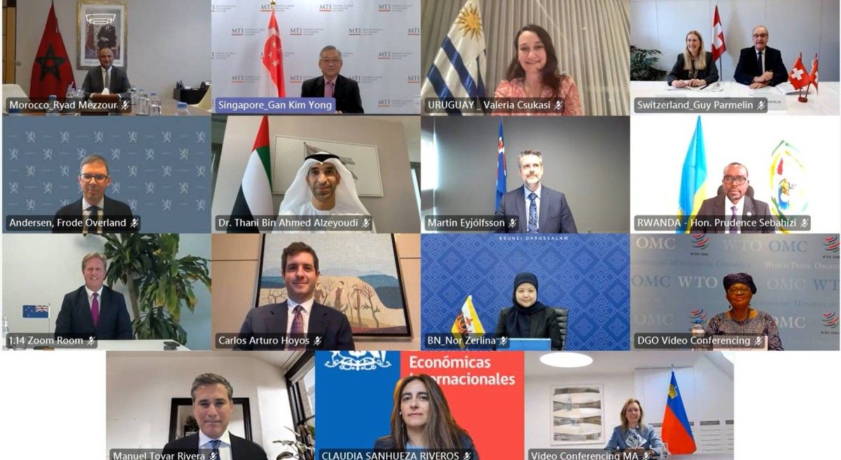 الإمارات و13 دولة تطلق مبادرة شراكة مستقبل الاستثمار والتجارة