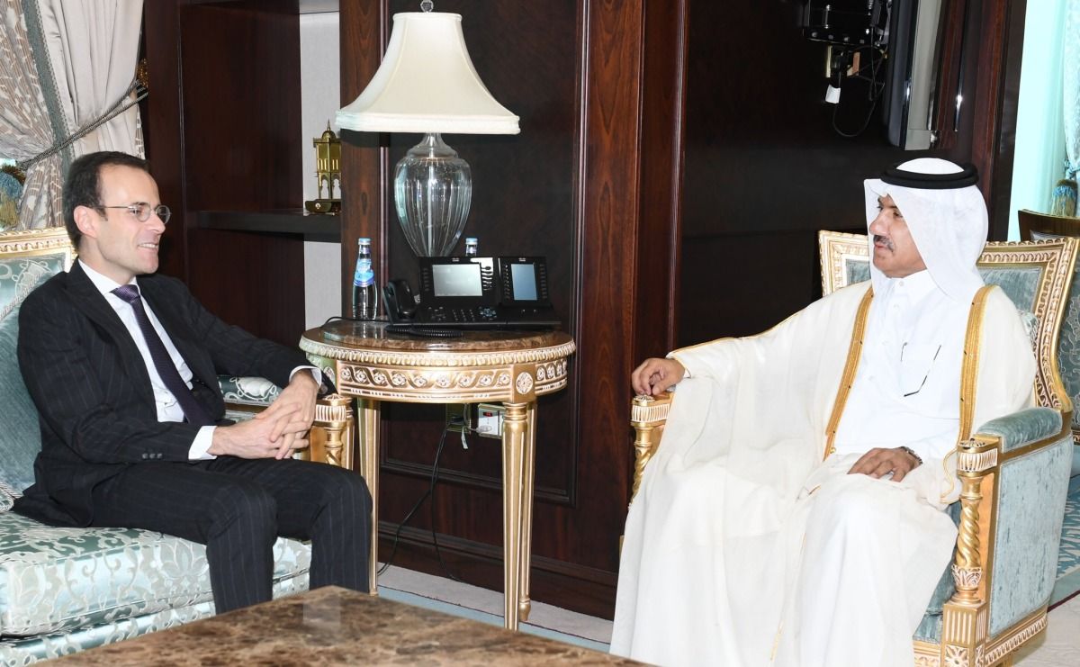 الأمين العام لوزارة الخارجية يتسلم نسخة من أوراق اعتماد سفيري ألمانيا وفرنسا