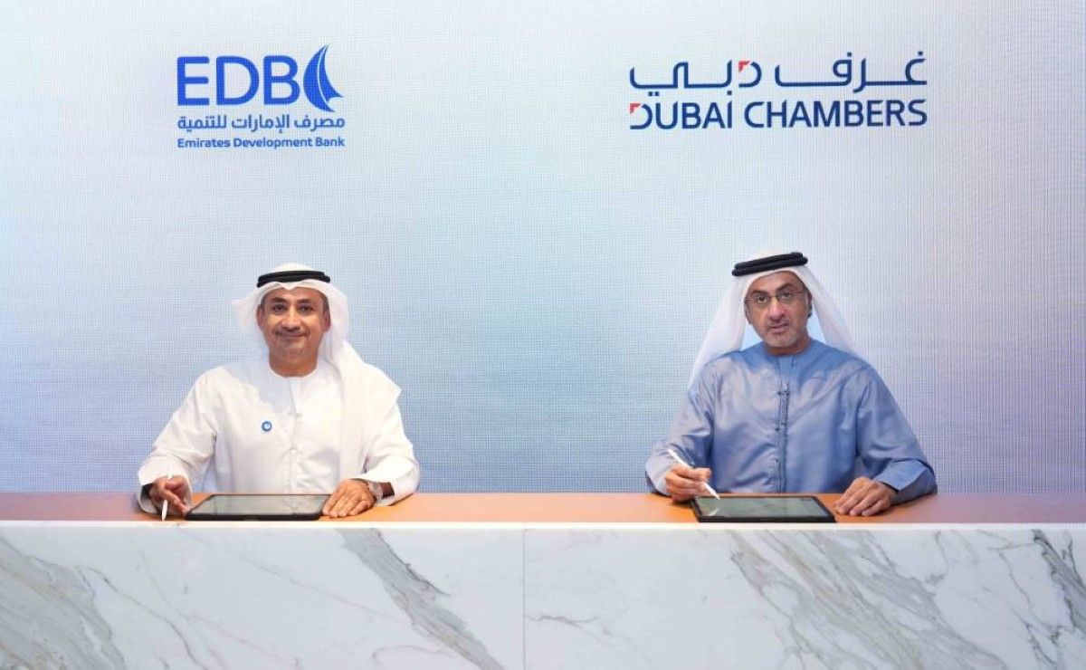 غرف دبي تبرم مذكرة تفاهم مع مصرف الإمارات للتنمية لتعزيز دعم الشركات الناشئة والصغيرة والمتوسطة