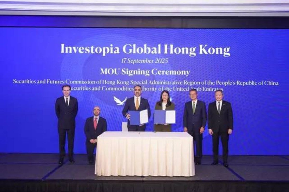 تحالف استراتيجي.. إطلاق إطار الاعتراف المتبادل بصناديق الاستثمار بين الإمارات وهونغ كونغ