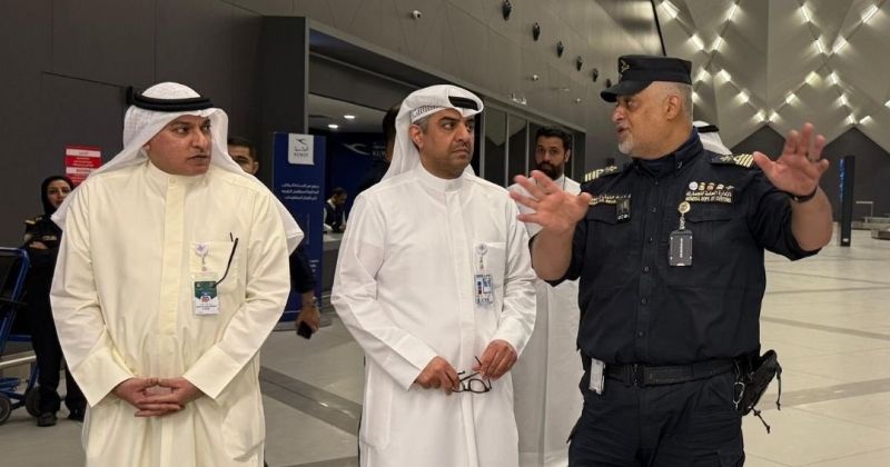 مدير عام «الجمارك» يتفقد سير العمل في مطار الكويت T4