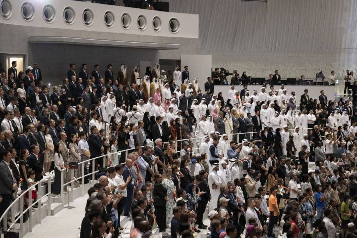 ولي عهد أبوظبي يشهد فعاليات "يوم الإمارات" في إكسبو أوساكا