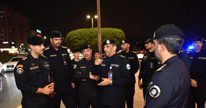 حملة أمنية ومرورية في «صباح السالم» بإشراف الوكيل العدواني