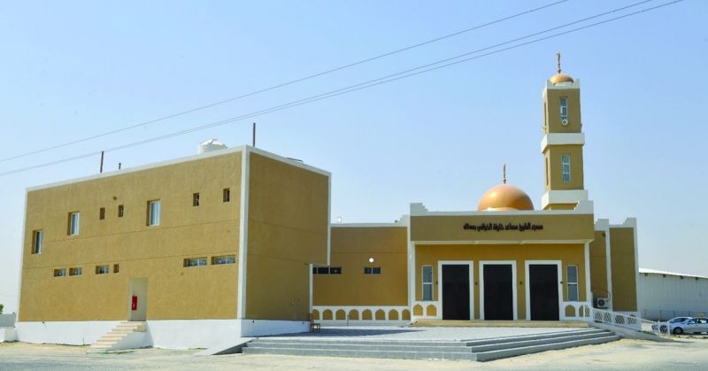افتتاح مسجد مساعد خليفة الخرافي في الوفرة