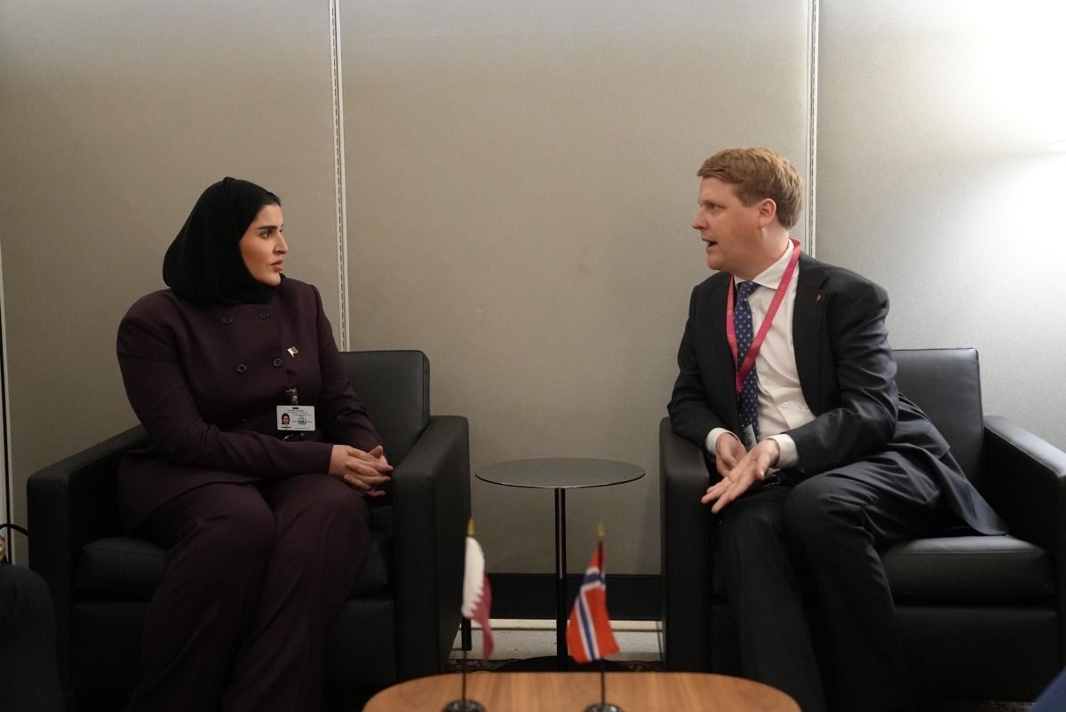 وزير الدولة للتعاون الدولي تجتمع مع وزير التنمية الدولية النرويجي