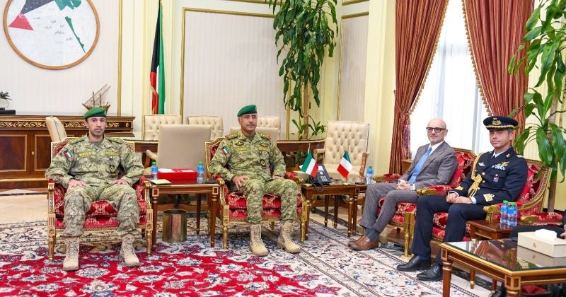 وكيل الحرس الوطني يبحث مع السفير الإيطالي والملحق العسكري موضوعات مشتركة