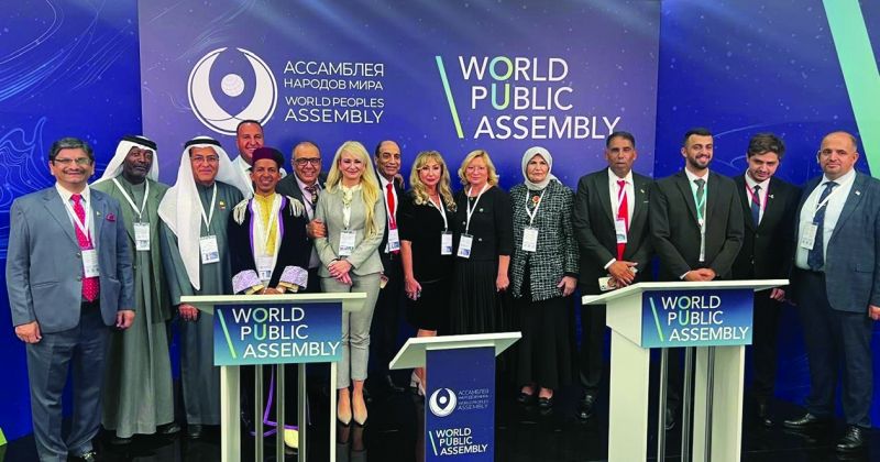 كوثر الجوعان تُطالب في موسكو بمحاكمة الاحتلال في «الجنائية الدولية»