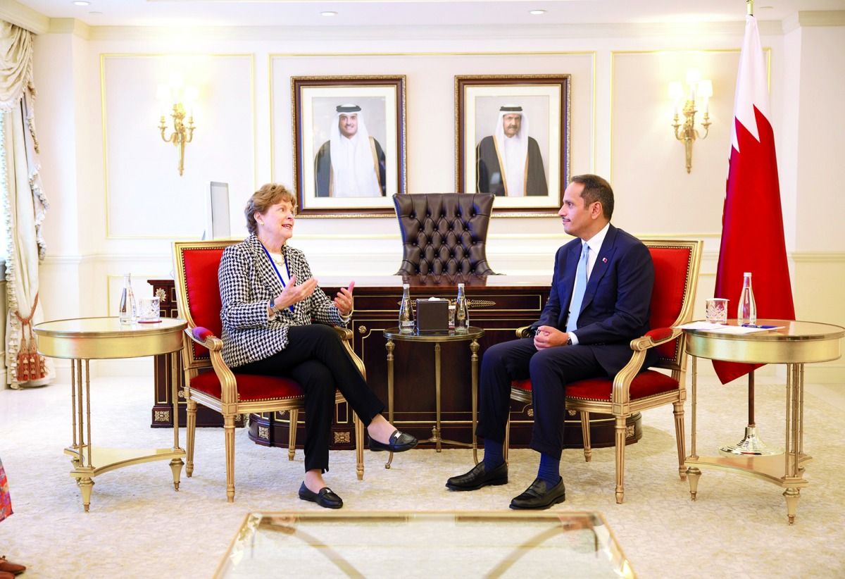 رئيس الوزراء يستعرض مع عضو بـ «الشيوخ» العلاقات الاستراتيجية القطرية الأمريكية