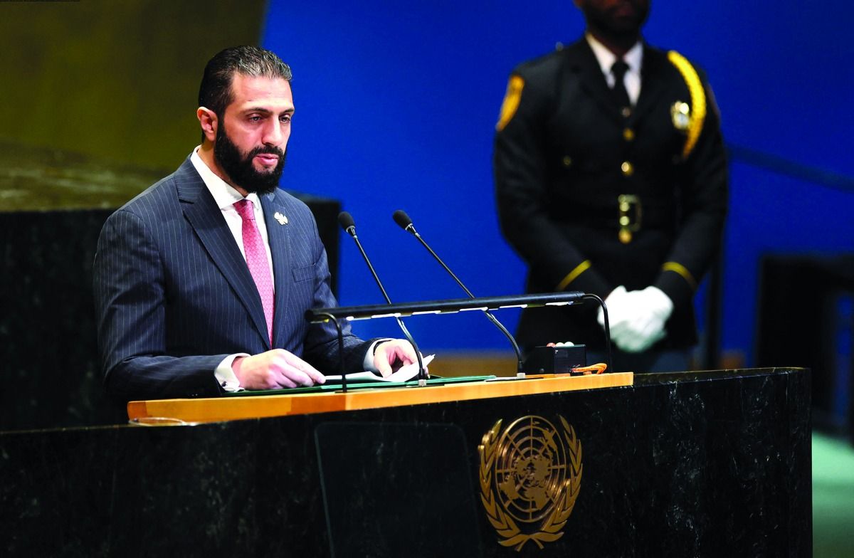 الشرع يشيد بمواقف الدوحة والرياض وأنقرة