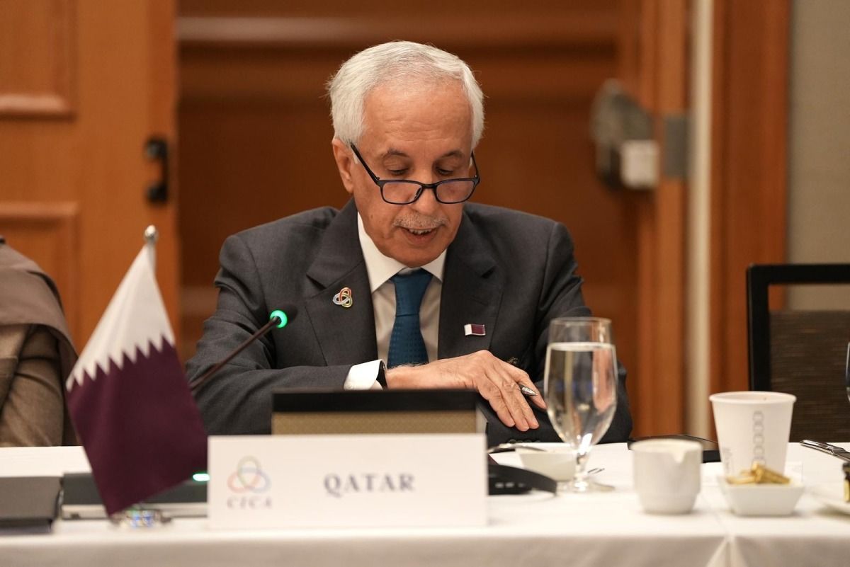 دولة قطر تشارك في الاجتماع غير الرسمي لمجلس وزراء خارجية دول مؤتمر التفاعل وتدابير بناء الثقة في آسيا
