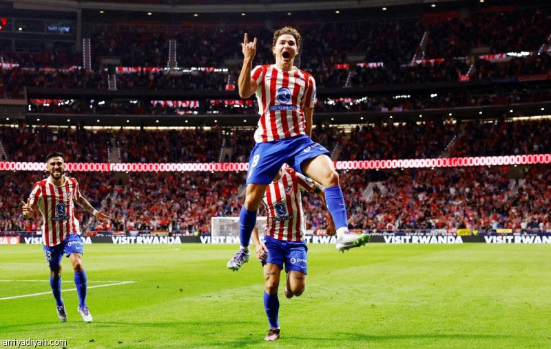 هاتريك ألفاريز يمنح أتلتيكو انتصارا دراماتيكيا