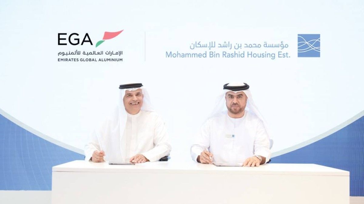 تعزيز التعاون بين مؤسسة محمد بن راشد للإسكان و«الإمارات للألمنيوم»
