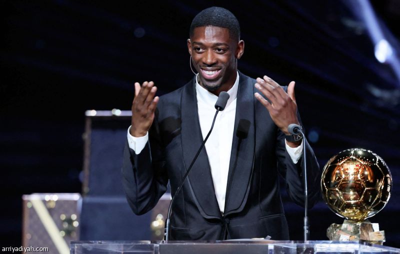 الكرة الذهبية.. ديمبيلي في المركز الأول 62 مرة