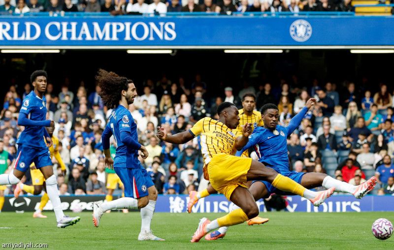 برايتون يفاجئ تشيلسي في «ستامفورد بريدج»