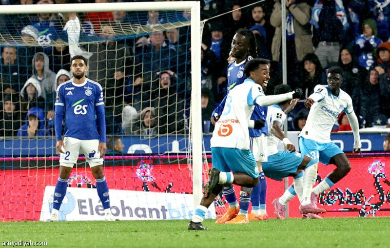 بالقاتل.. مرسيليا يقلبها على ستراسبورج