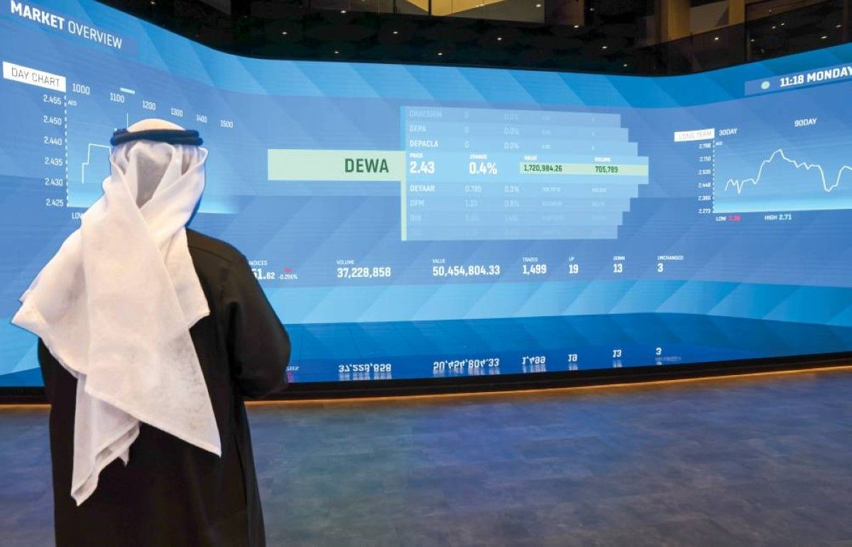 9.2 مليارات درهم تداولات الأسهم المحلية في 5 جلسات