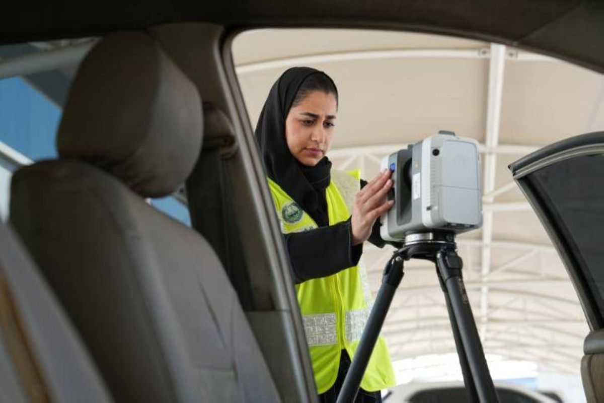 آمنة المازمي أول موظفة بلقب «خبير هندسة جنائية» في الدولة