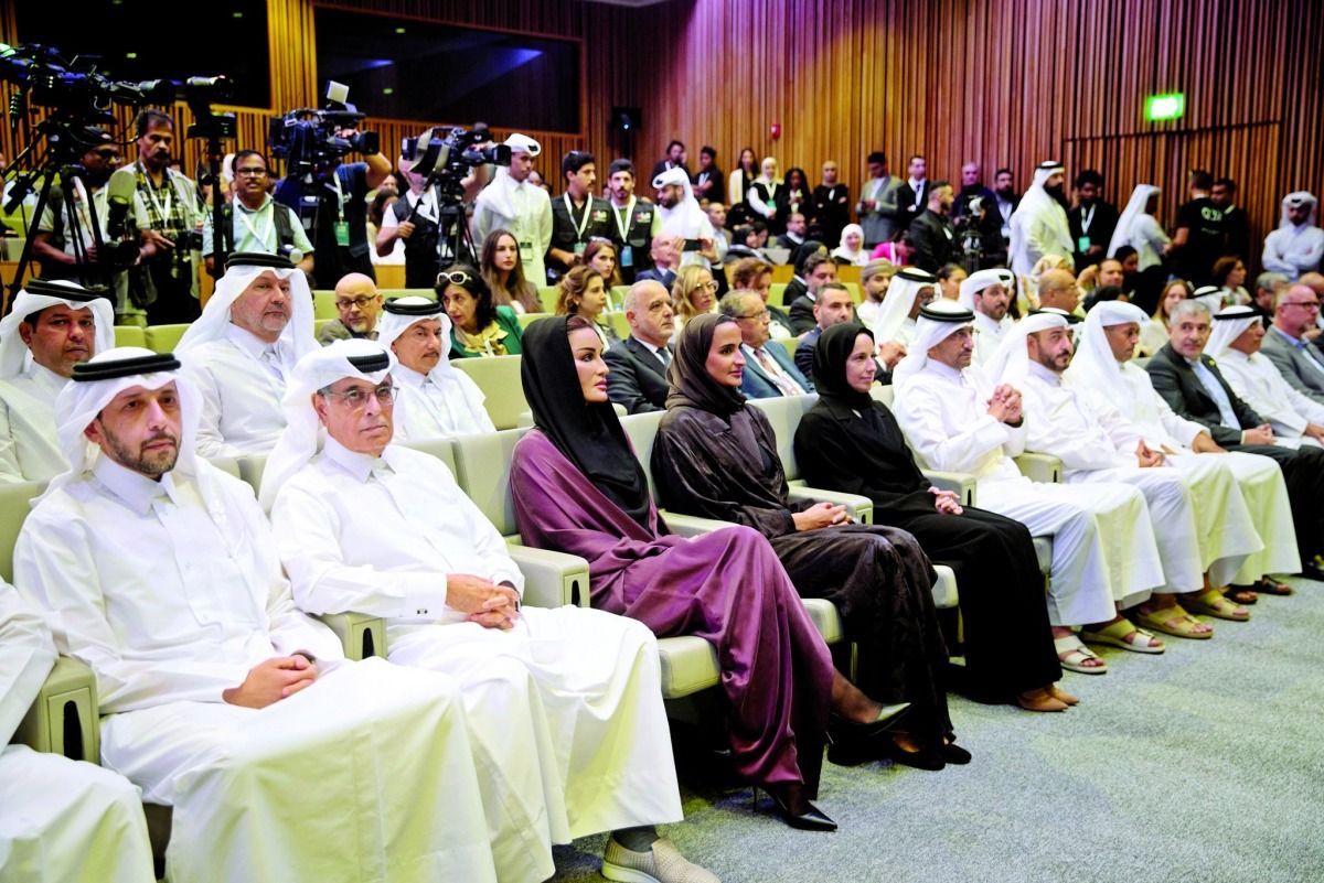 صاحبة السمو تشهد افتتاح المؤتمر الدولي لأخلاقيات الذكاء الاصطناعي