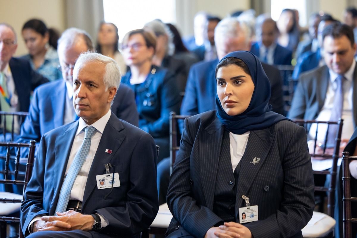 منتدى الدوحة يشارك في استضافة حدث رفيع المستوى حول السلام والتنمية بمقر بعثة دولة قطر الدائمة لدى الأمم المتحدة في نيويورك