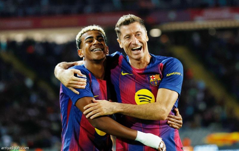 برشلونة يخطف الصدارة