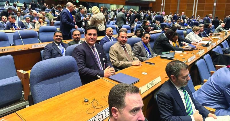 حمود الصباح في جلسة التصويت لانتخابات مجلس «إيكاو»