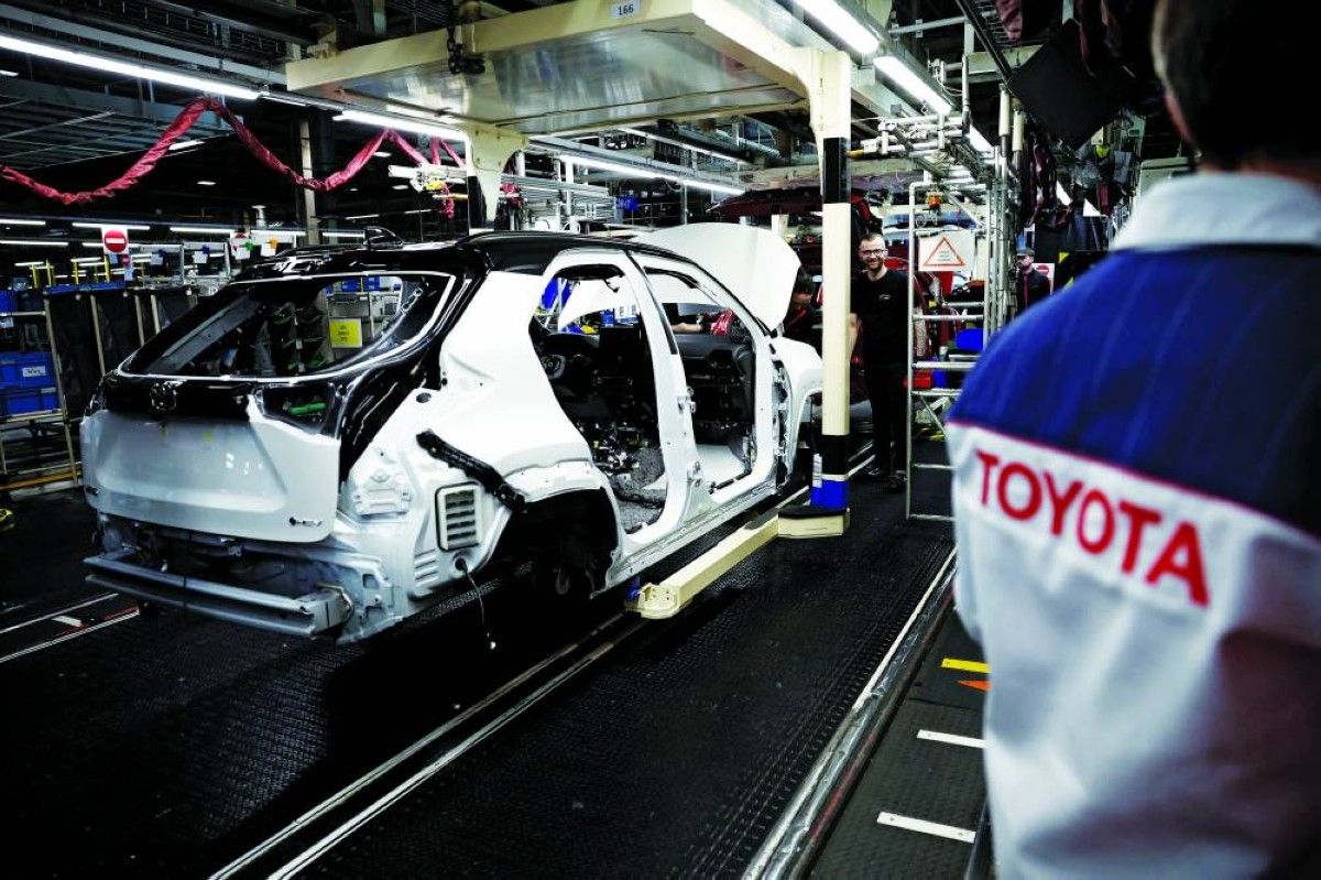 ارتفاع مبيعات تويوتا حول العالم للشهر الثامن على التوالي
