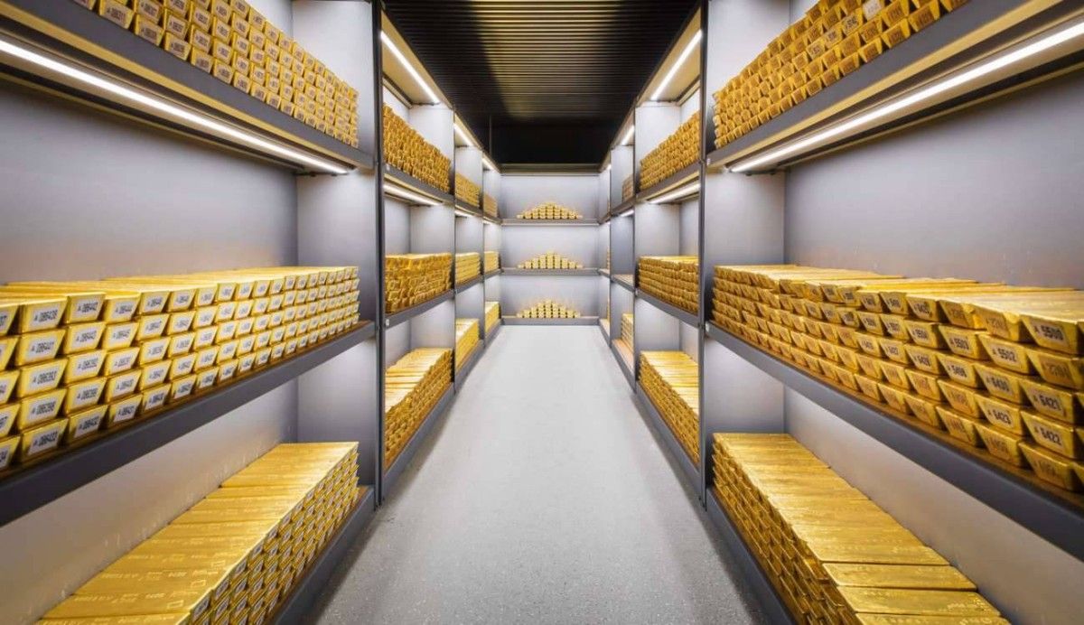 احتياطيات الذهب في أمريكا تتجاوز تريليون دولار لأول مرة