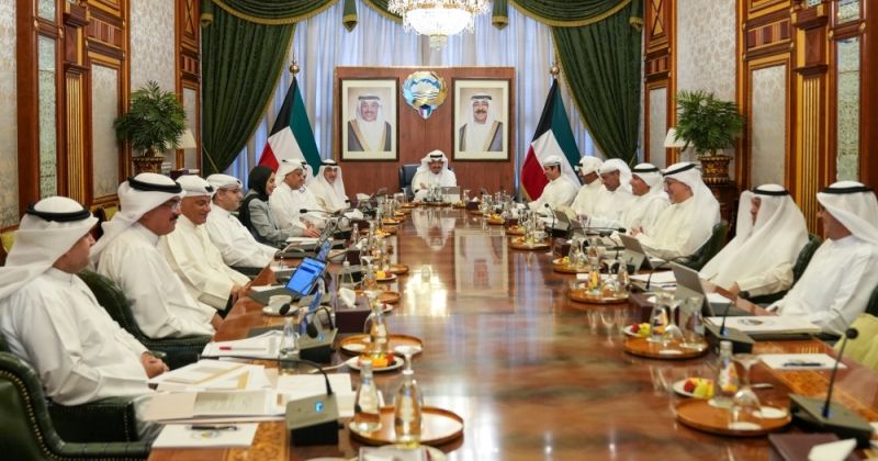 العبدالله مترئساً اجتماع مجلس الوزراء