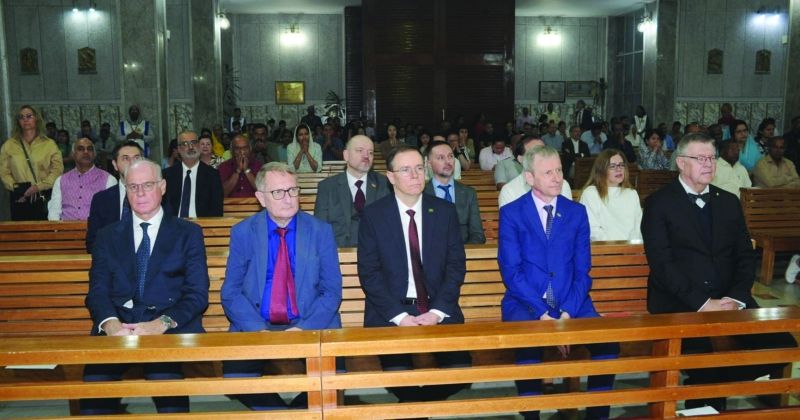 سفارة تشيكيا تُحيي «يوم الدولة» بقداس لتعزيز قيم المحبة والسلام