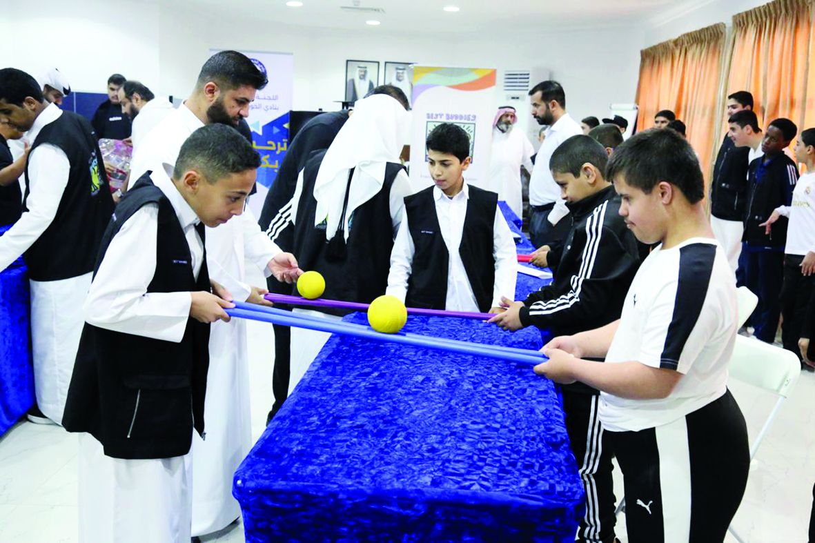 40 طالباً يتفاعلون مع «المهرجان».. «لنمرح معاً» يطلق أنشطة متنوعة لدمج ذوي الإعاقة