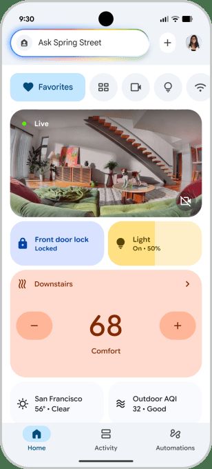 جوجل تعترف بفشل تطبيق Home