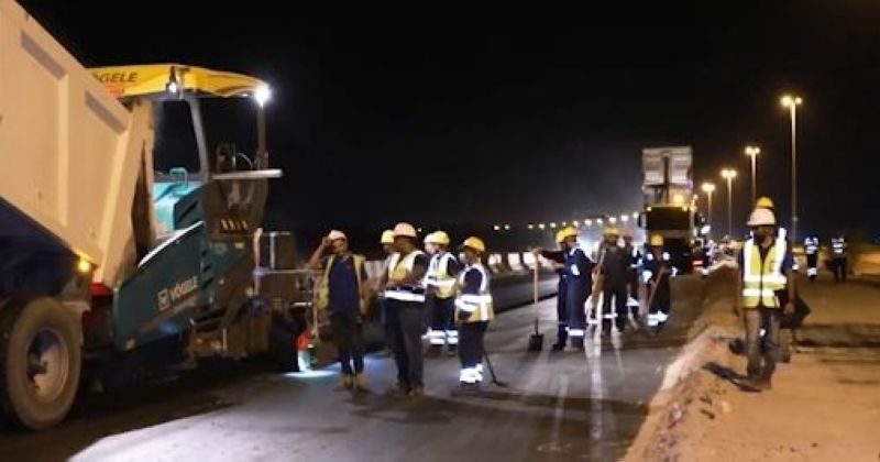 وزيرة الأشغال: صيانة جذرية لطريق العبدلي لرفع كفاءة البنية التحتية