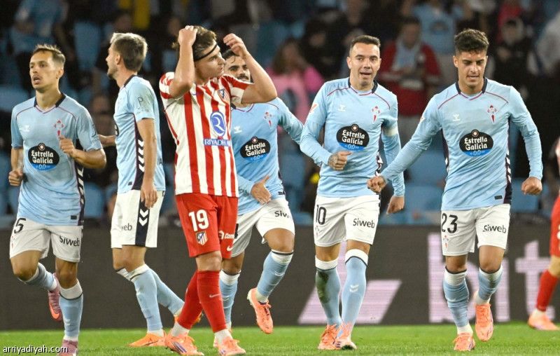 سيلتا فيجو يحبط أتلتيكو بالتعادل