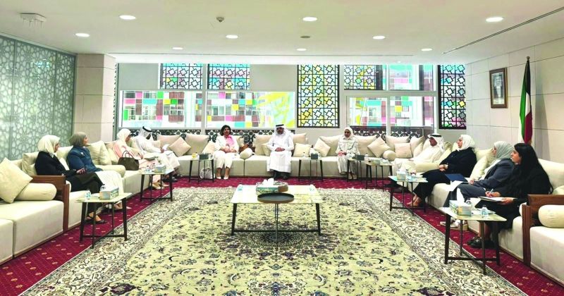 من اجتماع مسؤولي وزارتي الخارجية والشؤون الاجتماعية