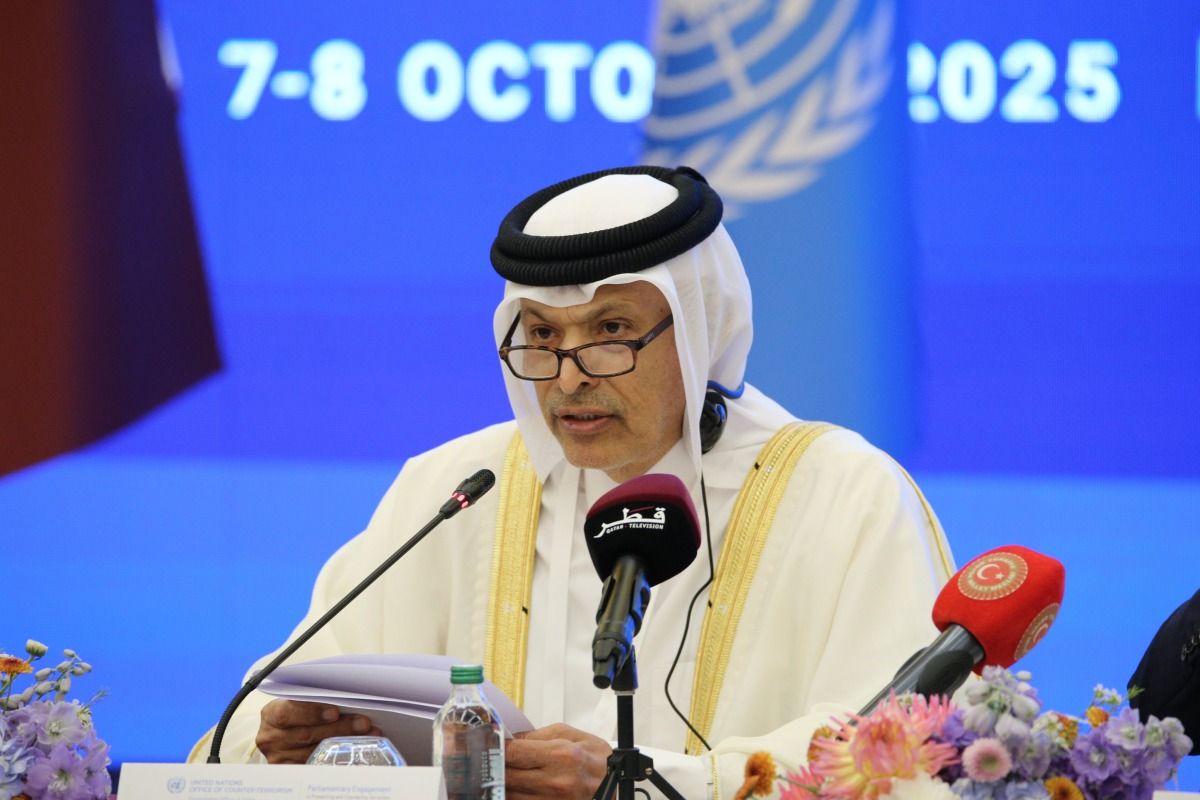 رئيس مجلس الشورى: قطر تنتهج مقاربة شاملة في مكافحة الإرهاب والتطرف العنيف