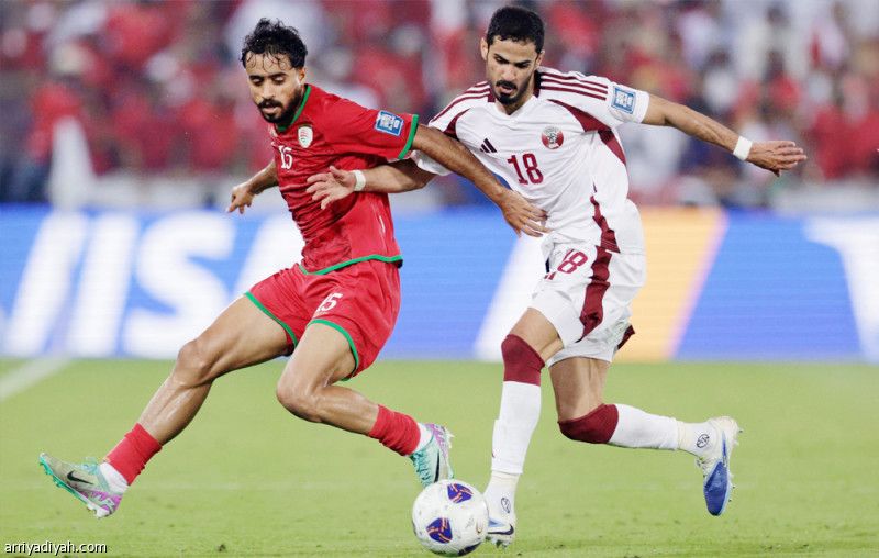 التعادل الثالث يجمع قطر بعمان