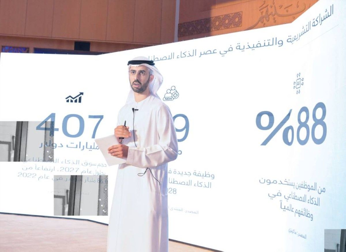 صقر غباش : بقيادة محمد بن زايد.. الإمارات أرست فلسفة وطنية في التعامل مع التحولات التقنية الكبرى