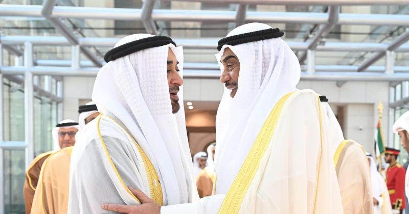 رئيس دولة الإمارات العربية المتحدة يغادر البلاد بعد زيارة أخوية