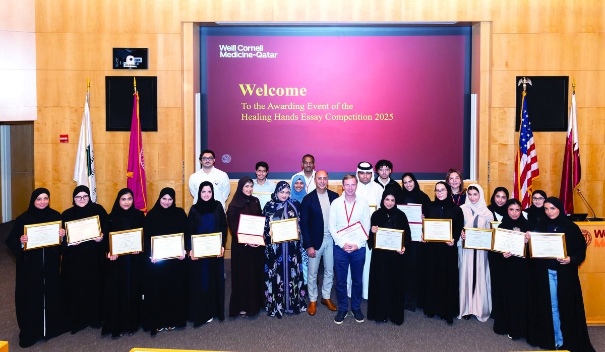 أربع طالبات يفزن بمسابقة وايل كورنيل «الأيدي الشافية»