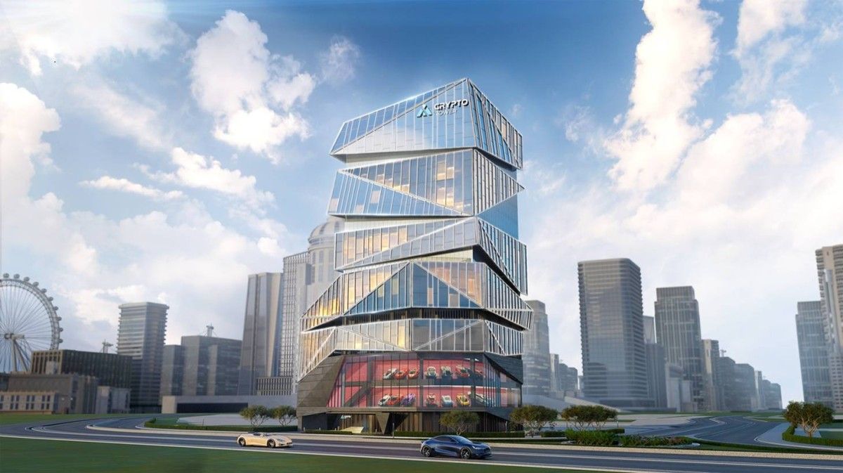 المكتب الهندسي الوطني يصمم برج كريبتو في مركز دبي للسلع المتعددة