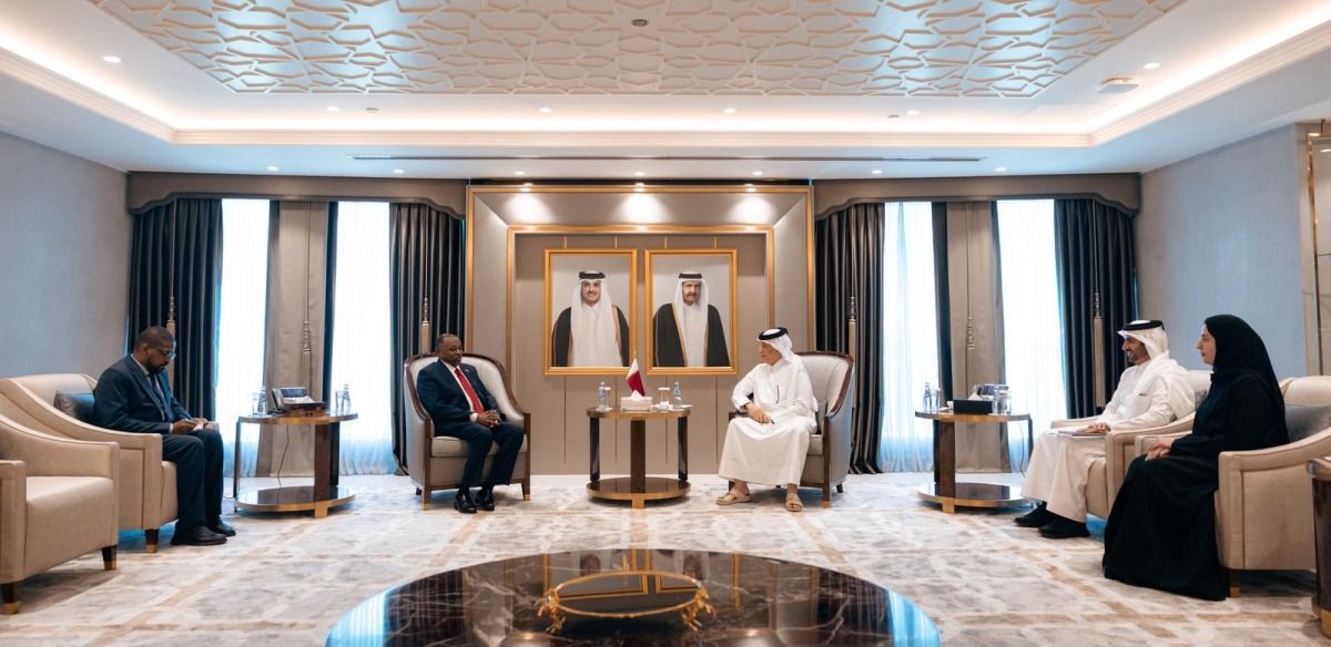 وزير الدولة للشؤون الخارجية يجتمع مع السفير السوداني