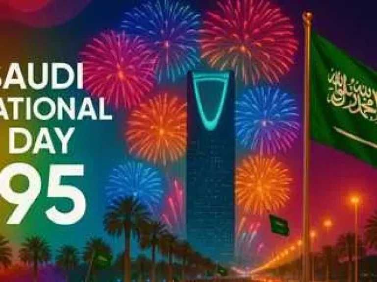مواعيد وأماكن الألعاب النارية في الرياض لاحتفالات اليوم الوطني السعودي 95 لعام 2025