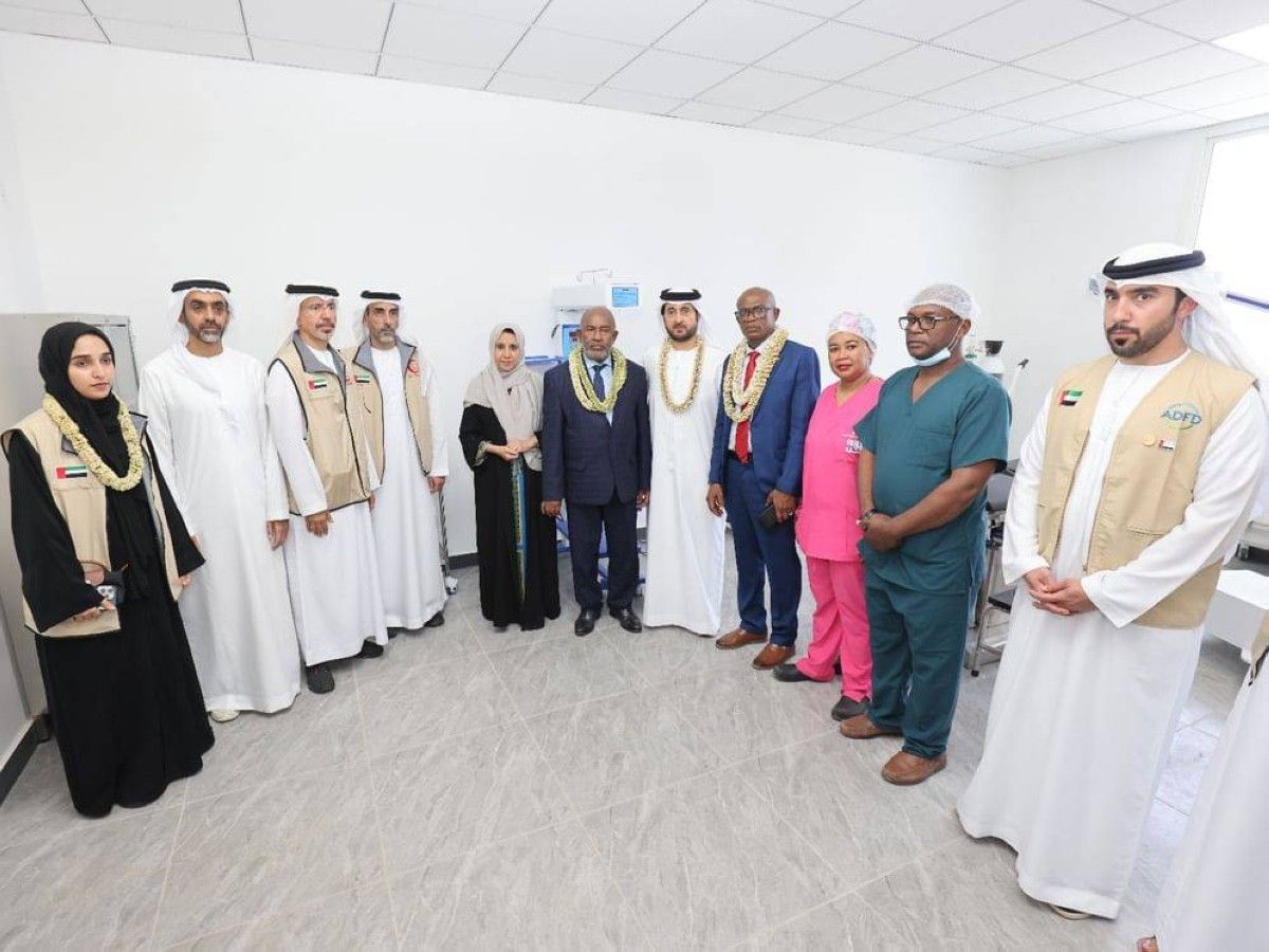 بتوجيهات الشيخة فاطمة.. الهلال الأحمر يفتتح مشاريع "أم الإمارات" الصحية في جزيرة أنجوان بجزر القمر