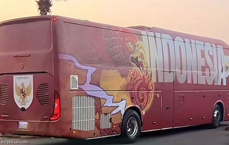 الهوية الإندونيسية ترافق اللاعبين في التنقلات