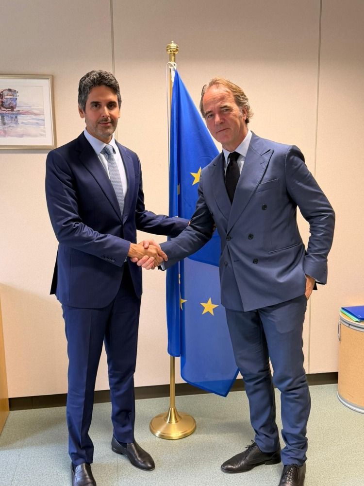 المبعوث الخاص لوزير الخارجية يجتمع مع مسؤولين أوروبيين