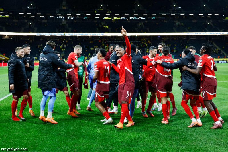 بثنائية.. سويسرا تقلّص آمال السويد