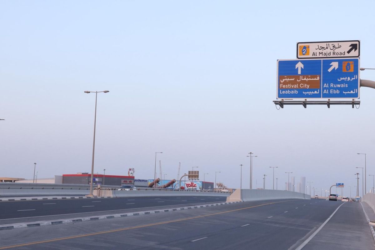 "أشغال" تفتتح تقاطع الخريطيات بعد استكمال أعمال التطوير والصيانة الشاملة